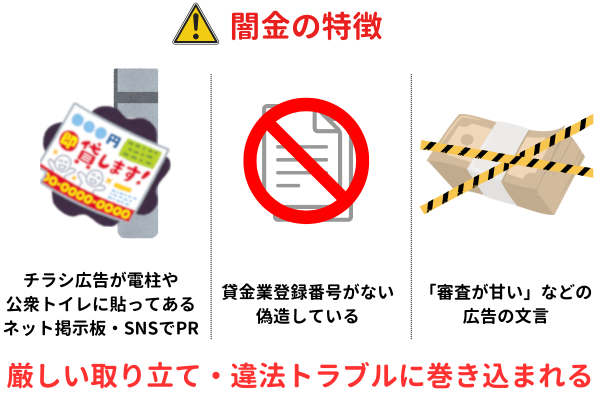 闇金の特徴